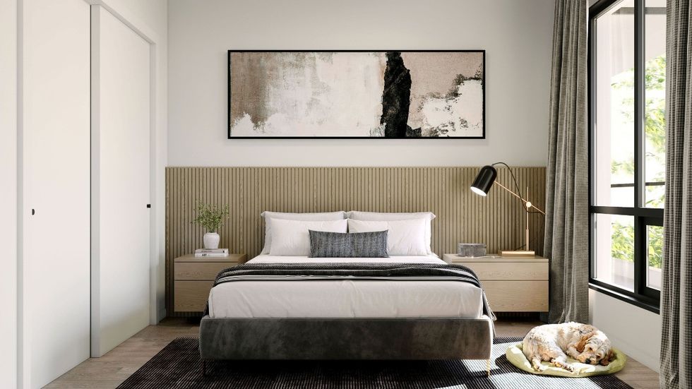 \u200bA rendering of a bedroom in Ksana.