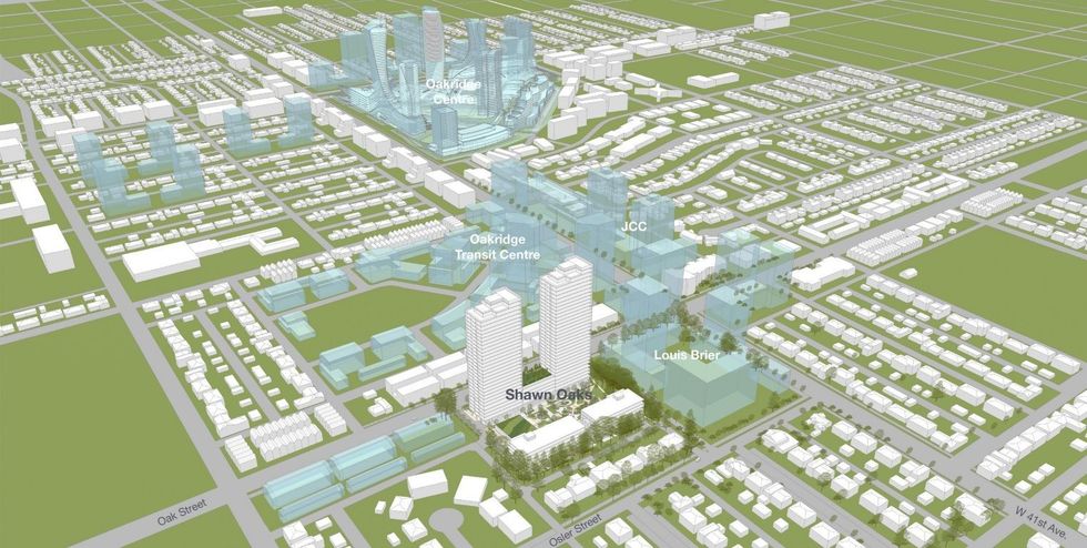 \u200bA rendering of the Shawn Oaks proposal by Landmark Premiere Properties.