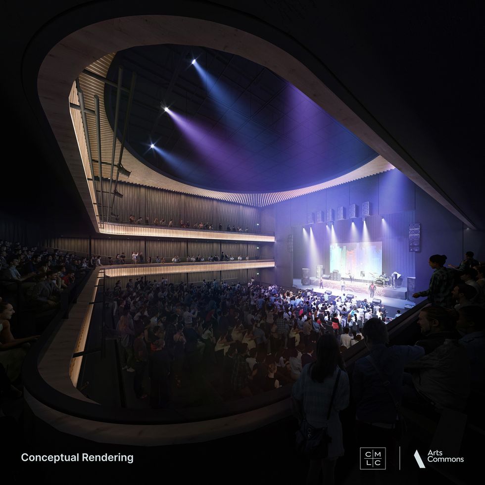 \u200bThe 1,000-seat theatre.