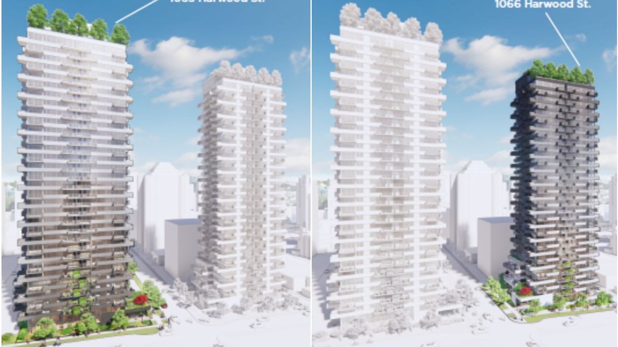 Vancouver 1065 - 1065 Harwood Street rental development - Bosa Properties