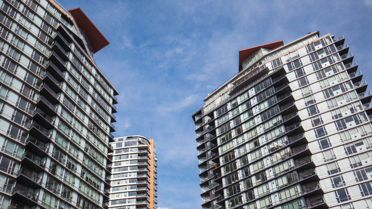 Vancouver high-rise buildings.