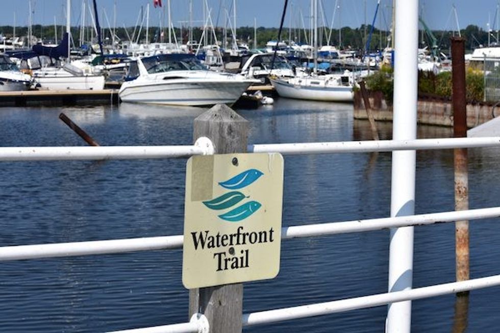 Waterfront trail