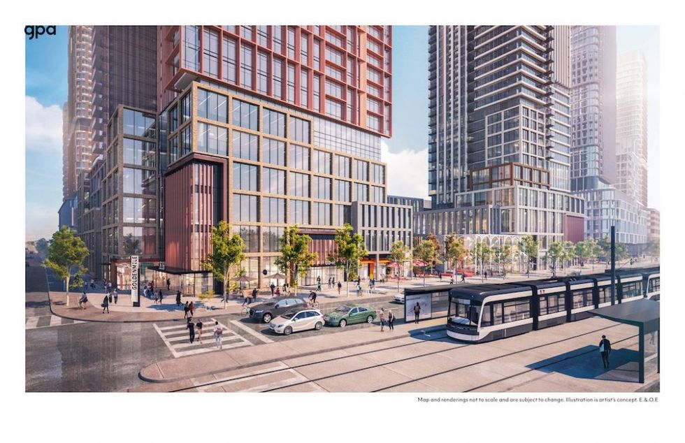 West entrance to golden mile street view 1024x662