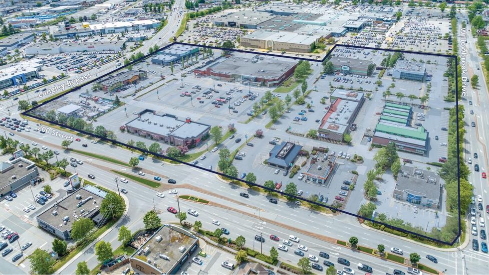Willowbrook Park sits at 6131 200 Street, 6263 200 Street, and 19888 Willowbrook Drive in Langley.