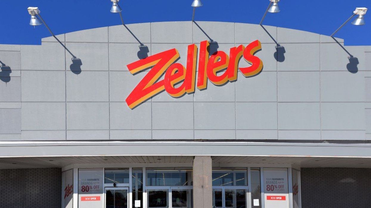 Zellers pop-up