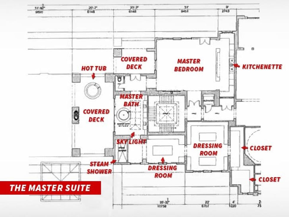 Check Out The Floor Plans To The Master Suite In Drake's