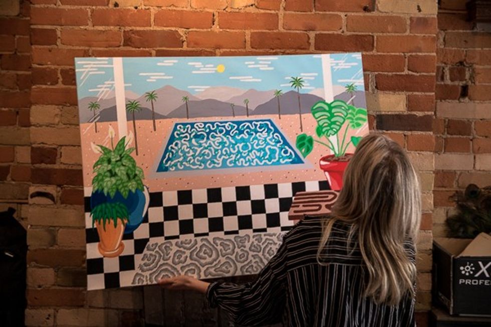 Home Is Where The Art Is A Bright Future For Artist Meagan Mallough