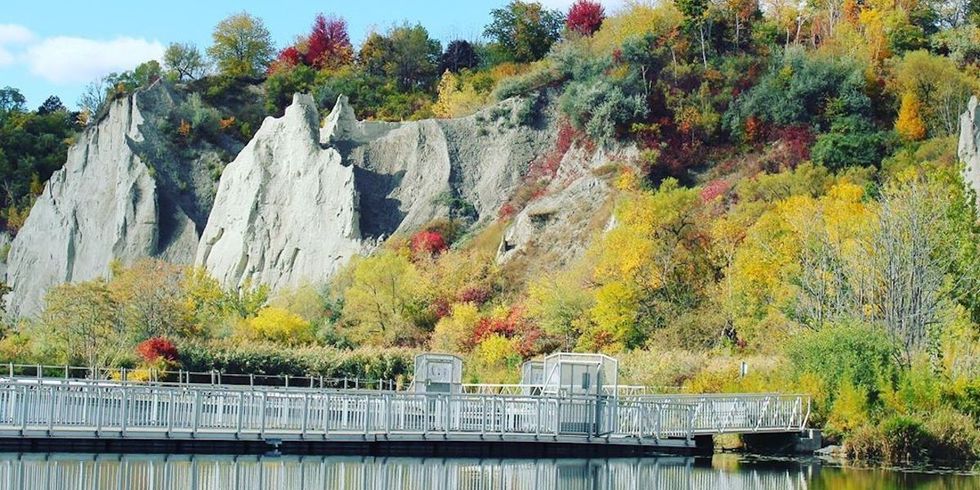 Toronto's Fantastic Fall Foliage in Photos: Scarborough Bluffs