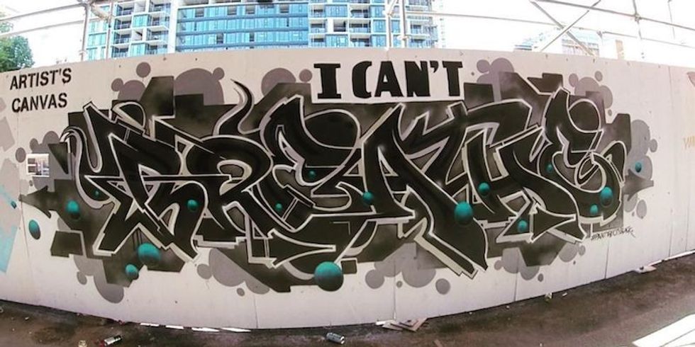 Group Of Canadian Artists Transform Graffiti Alley Into Black Lives