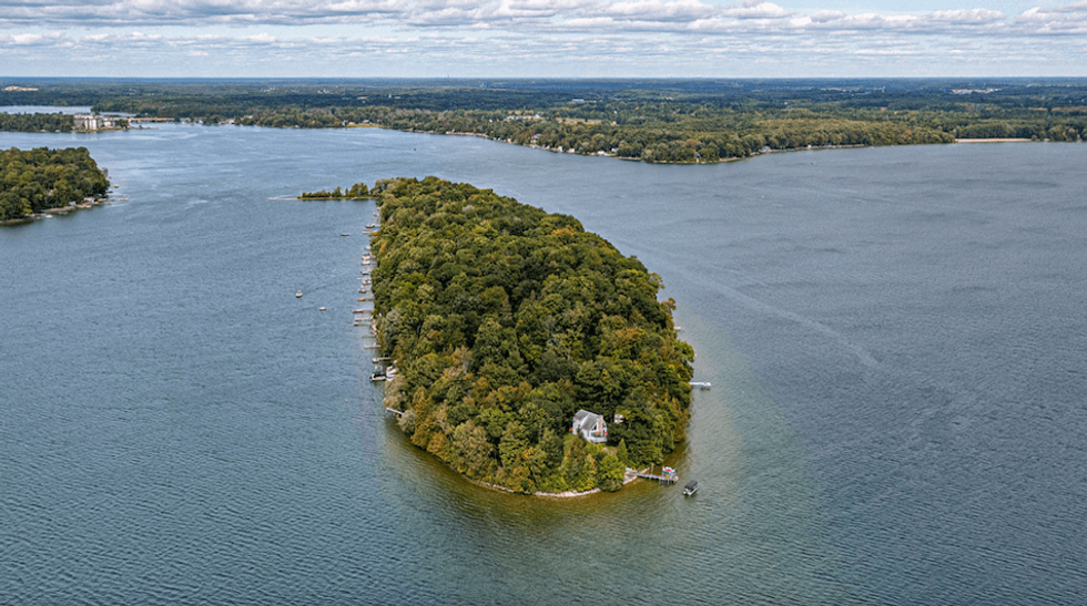 Picture-Perfect Island Compound Offers Endless Views of Lake Simcoe