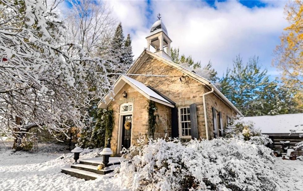 Restored 19th Century Schoolhouse Offers Chance to Buy Piece of Collingwood  History