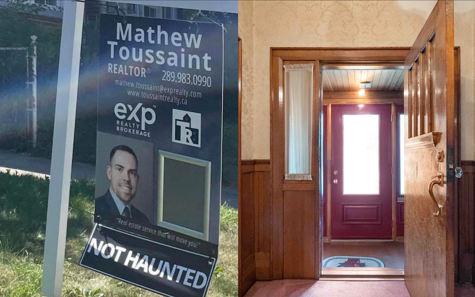 "Not Haunted" House Hits The Toronto Market For 2M