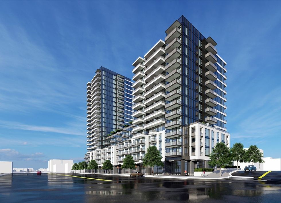 439 Rental Units Across Two Towers Proposed for Oakridge in Vancouver
