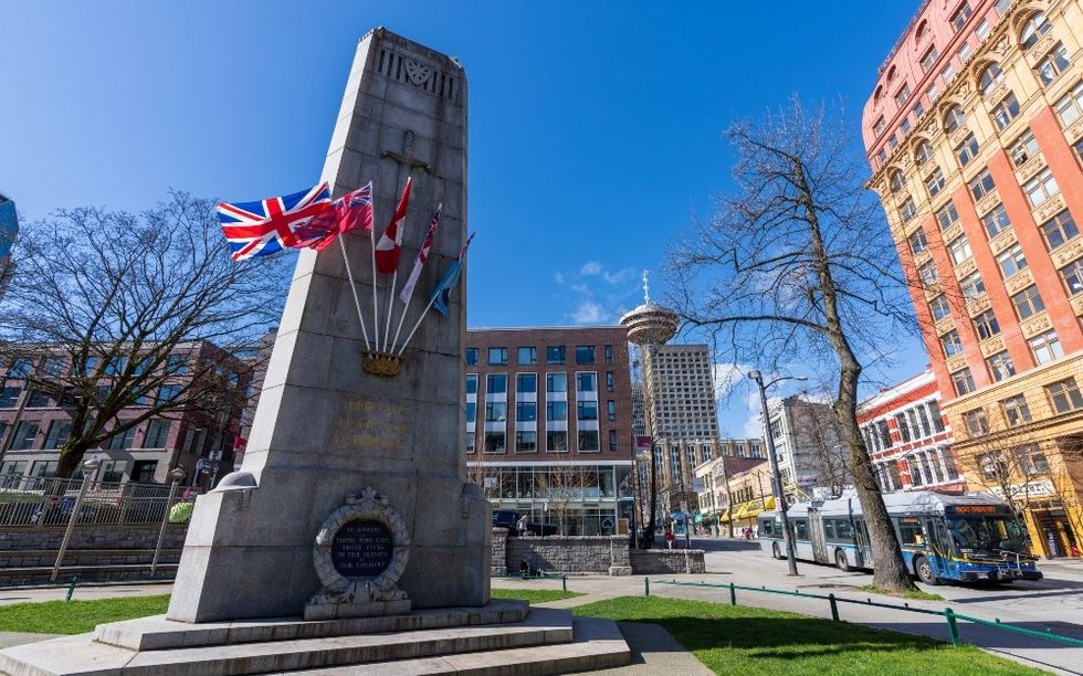 Remembrance day service vancouver