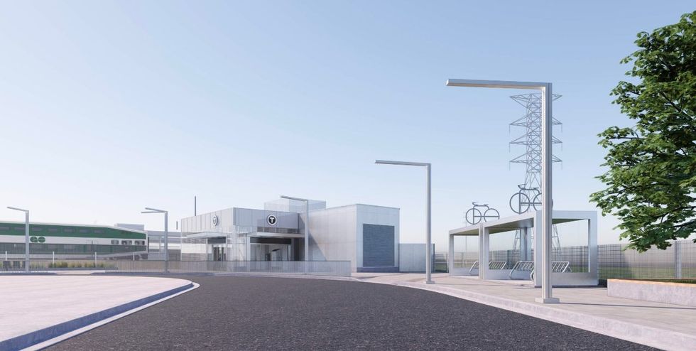 New Features Proposed for Future St. ClairOld Weston SmartTrack Station