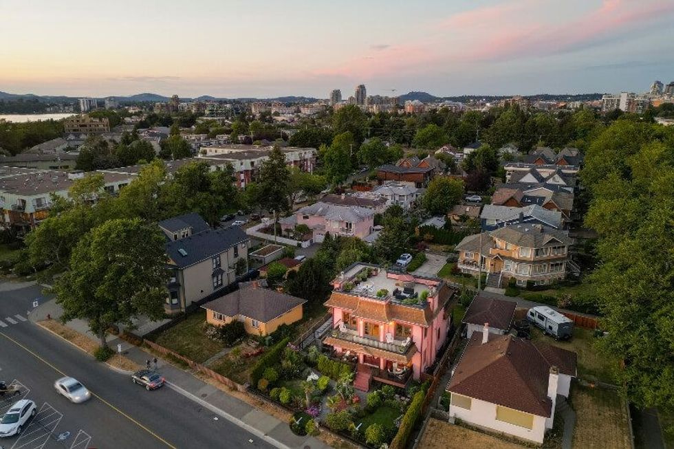 Coral Waterfront Home in Victoria's Historic James Bay Asks 3.5M