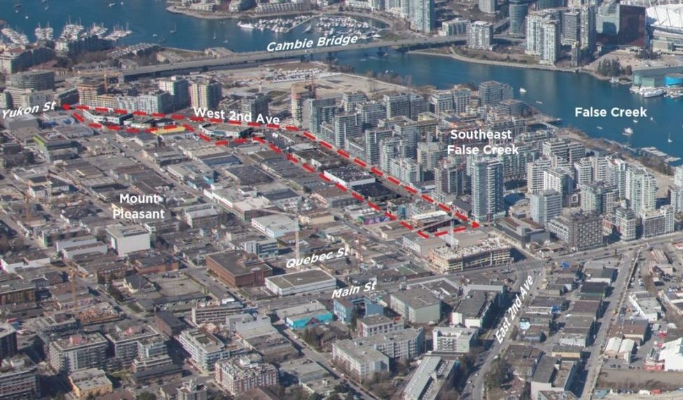Three Sixty, First Venture In New Vancouver I-1C Zoning, Launches