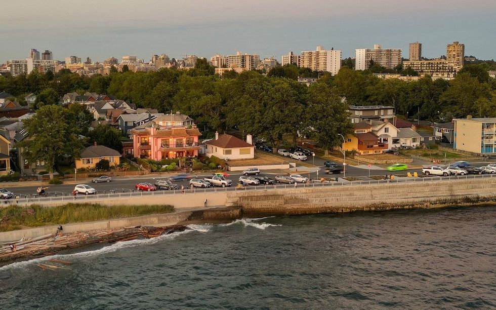 Coral Waterfront Home in Victoria's Historic James Bay Asks 3.5M