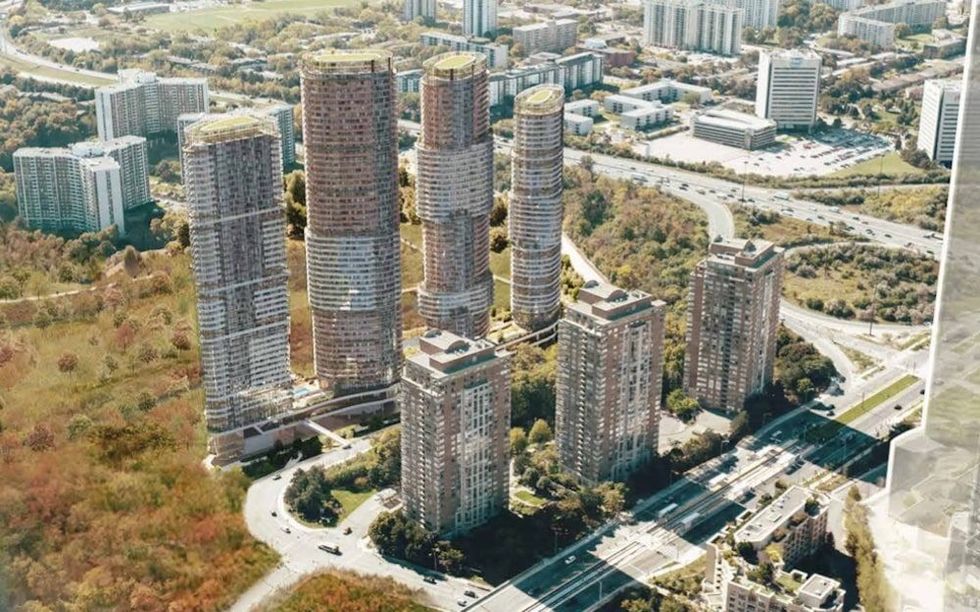 Flemingdon Park Golf Transforming into 40Acre Park With Four HighRise