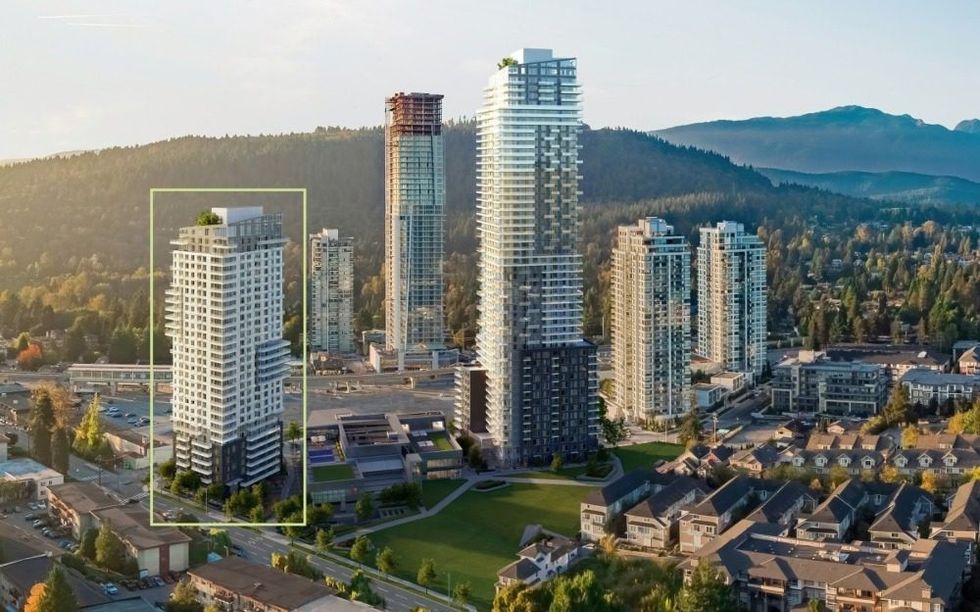 Concert, BC Housing Complete 32Storey Tower in Burquitlam