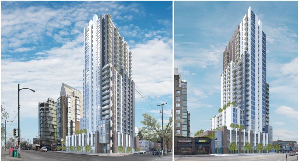 Divisive 28Storey Broadway and Birch Rental Tower Begins Construction