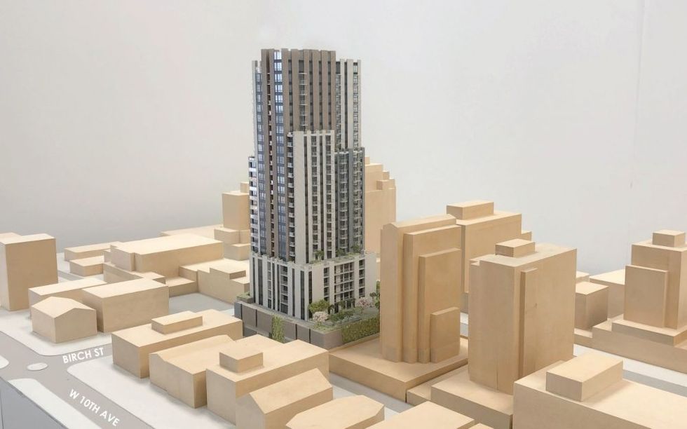 Divisive 28Storey Broadway and Birch Rental Tower Begins Construction