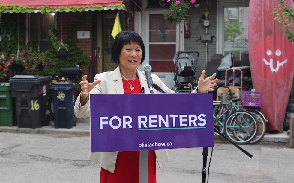 olivia chow toronto mayor election