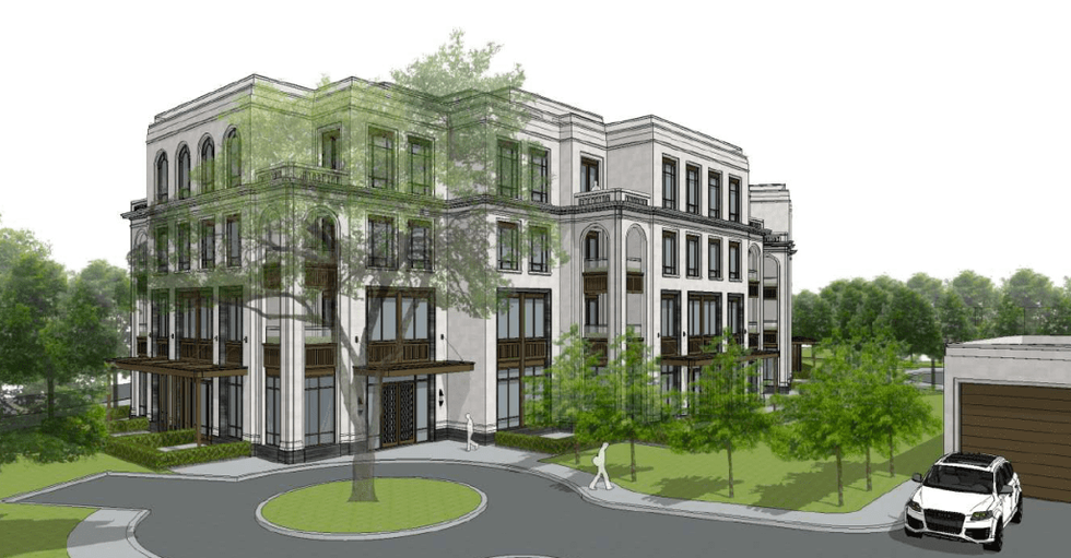 Stately FourStorey Apartment Build Proposed For Toronto's Bridle Path